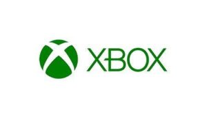 A green logo of the Xbox console. The logo features the Xbox's controller, which is in the center of the logo. The logo is on a black background.